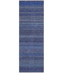 Addison Chantille ACN527 Navy 2 ft. 3 in. x 7 ft. 6 in. Runner Rug
