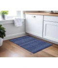 Chantille ACN527 Navy 1'8" x 2'6" Rug