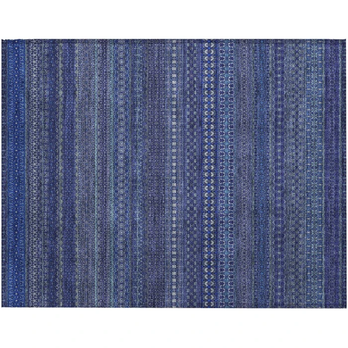 Chantille ACN527 Navy 1'8" x 2'6" Rug