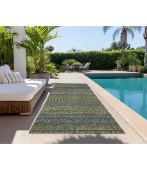 Chantille ACN527 Olive 2'3" x 7'6" Rug