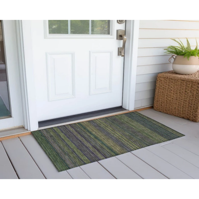 Chantille ACN527 Olive 1'8" x 2'6" Rug