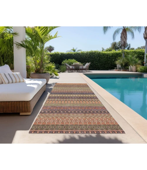Chantille ACN527 Paprika 2'3" x 7'6" Rug