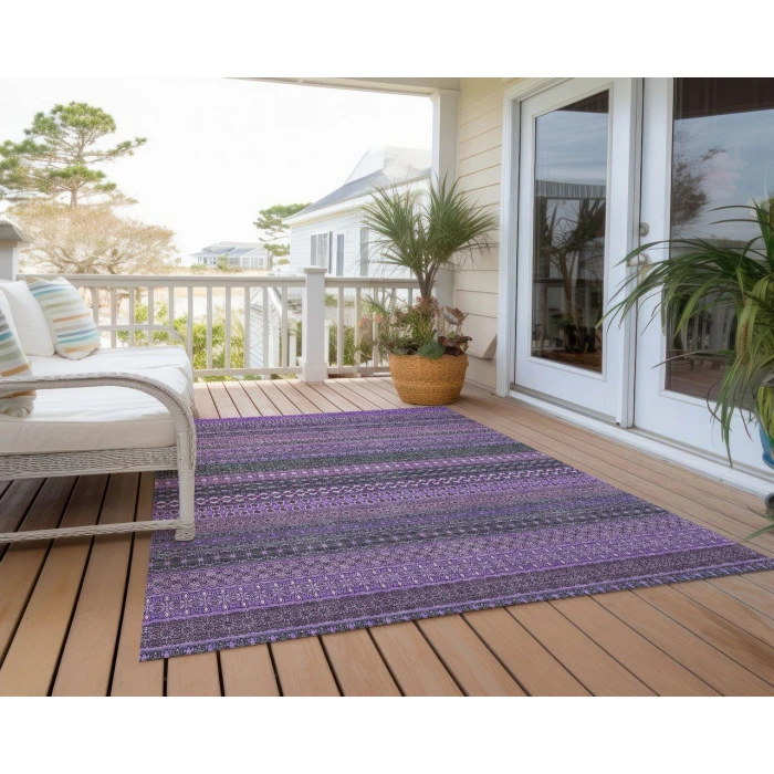 Chantille ACN527 Purple 10' x 14' Rug