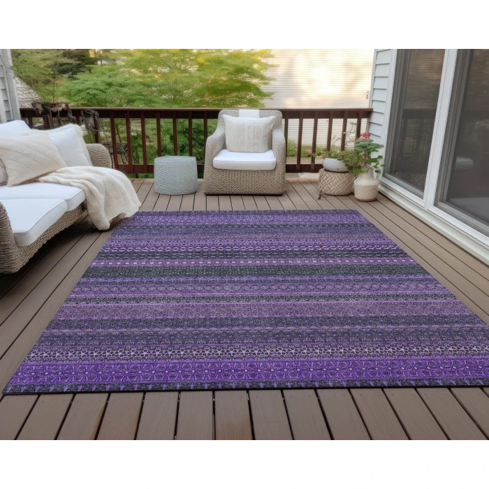 Chantille ACN527 Purple 10' x 14' Rug
