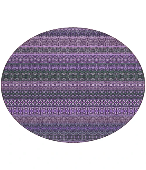 Chantille ACN527 Purple 8' x 8' Rug