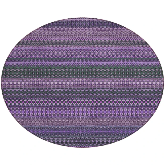 Chantille ACN527 Purple 8' x 8' Rug
