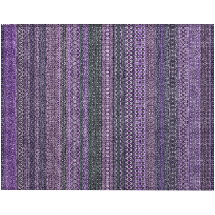 Chantille ACN527 Purple 1'8" x 2'6" Rug
