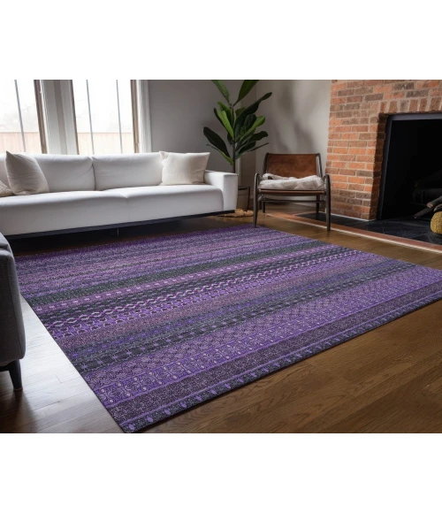 Chantille ACN527 Purple 3' x 5' Rug