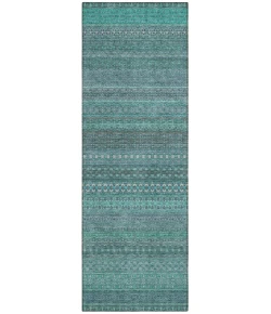 Addison Chantille ACN527 Turquoise 2 ft. 3 in. x 7 ft. 6 in. Runner Rug