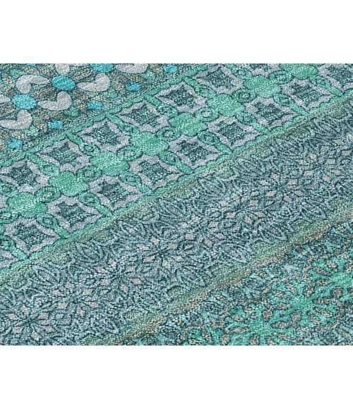 Chantille ACN527 Turquoise 3' x 5' Rug