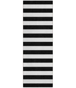 Addison Chantille ACN528 Black 2 ft. 3 in. x 7 ft. 6 in. Runner Rug