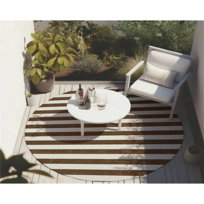 Chantille ACN528 Chocolate 8' x 8' Rug