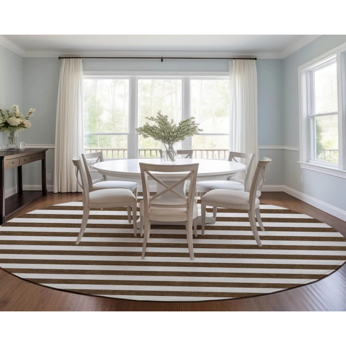 Chantille ACN528 Chocolate 8' x 8' Rug