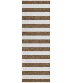 Addison Chantille ACN528 Chocolate 2 ft. 3 in. x 7 ft. 6 in. Runner Rug
