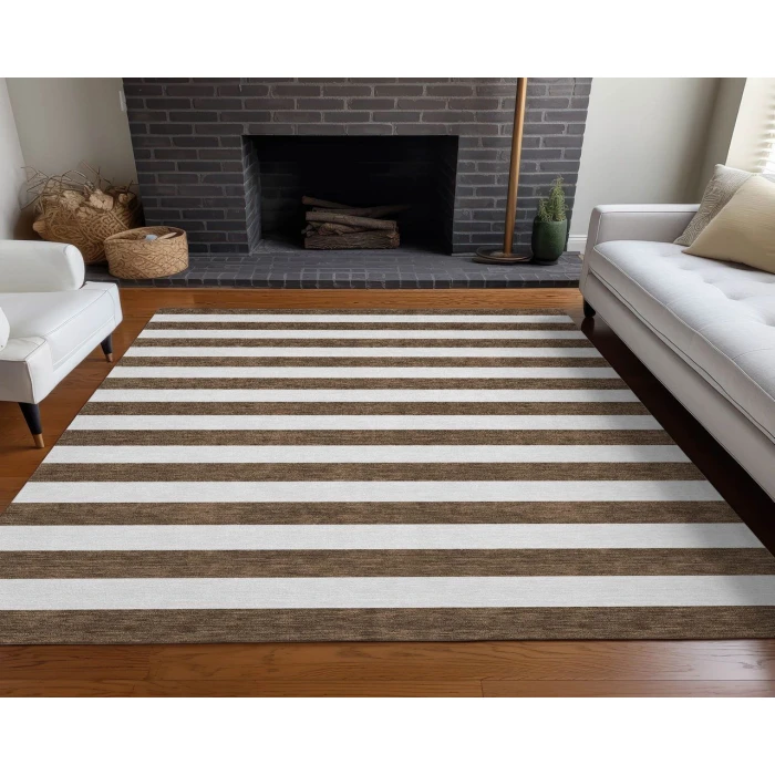 Chantille ACN528 Chocolate 5' x 7'6" Rug