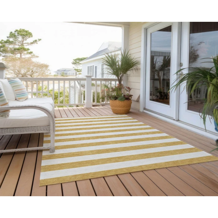 Chantille ACN528 Gold 10' x 14' Rug