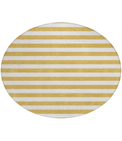 Addison Chantille ACN528 Gold 8 ft. x 8 ft. Round Rug