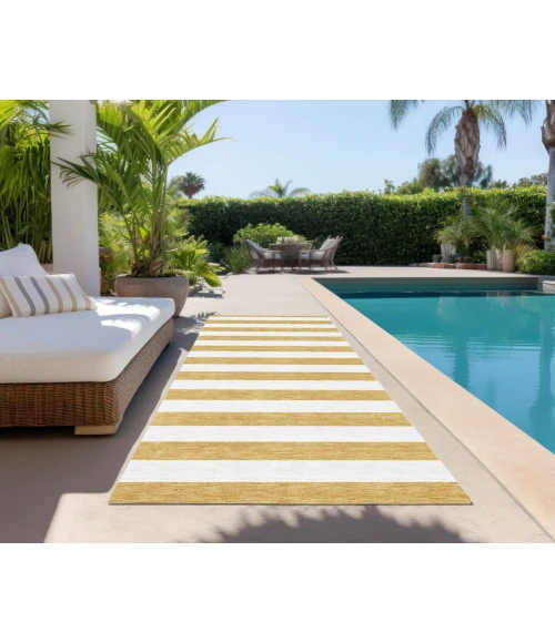 Chantille ACN528 Gold 2'3" x 7'6" Rug