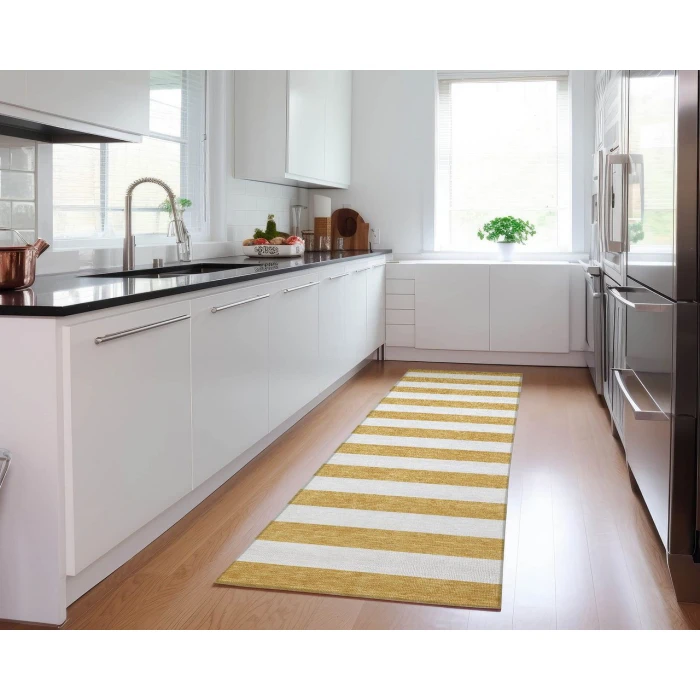Chantille ACN528 Gold 2'3" x 7'6" Rug