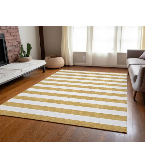 Chantille ACN528 Gold 3' x 5' Rug