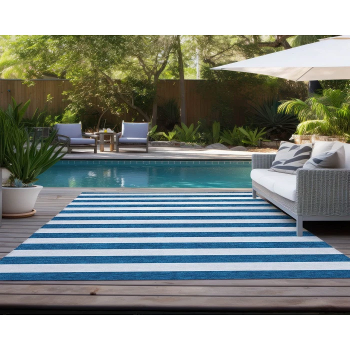 Chantille ACN528 Navy 8' x 10' Rug
