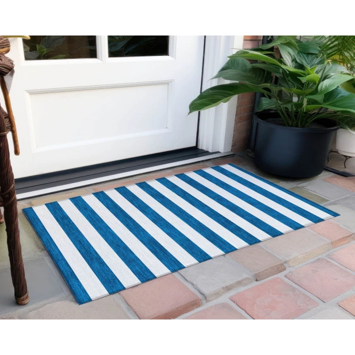 Chantille ACN528 Navy 1'8" x 2'6" Rug