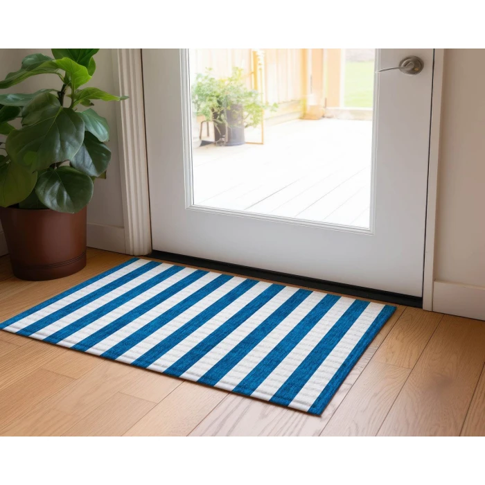 Chantille ACN528 Navy 1'8" x 2'6" Rug