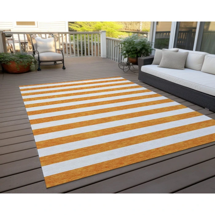 Chantille ACN528 Orange 10' x 14' Rug