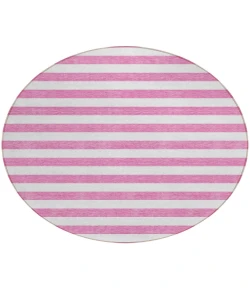 Addison Chantille ACN528 Pink 8 ft. x 8 ft. Round Rug
