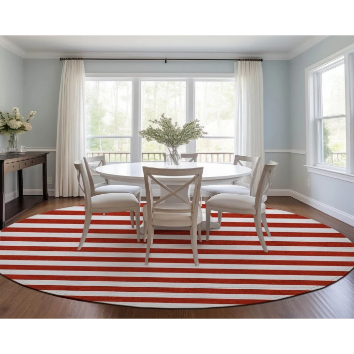 Chantille ACN528 Red 8' x 8' Rug