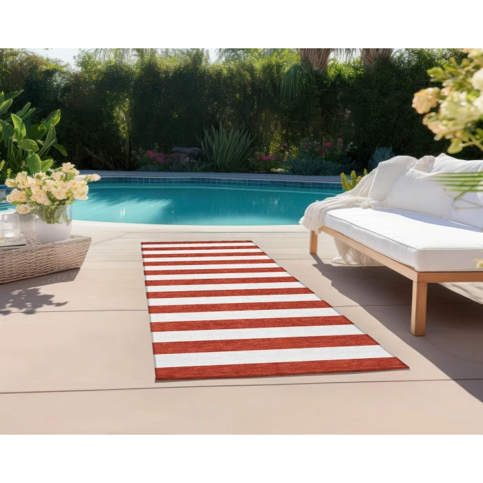 Chantille ACN528 Red 2'3" x 7'6" Rug