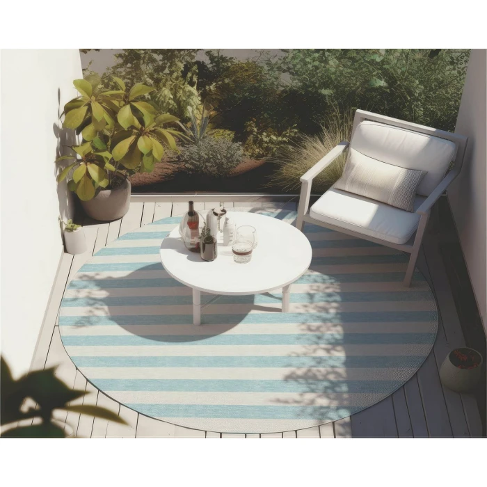 Chantille ACN528 Sky 8' x 8' Rug