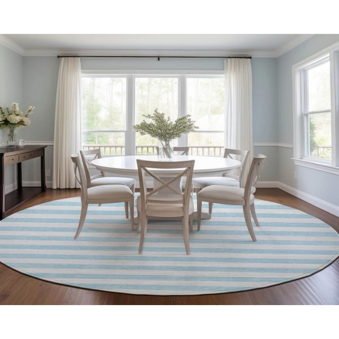 Chantille ACN528 Sky 8' x 8' Rug