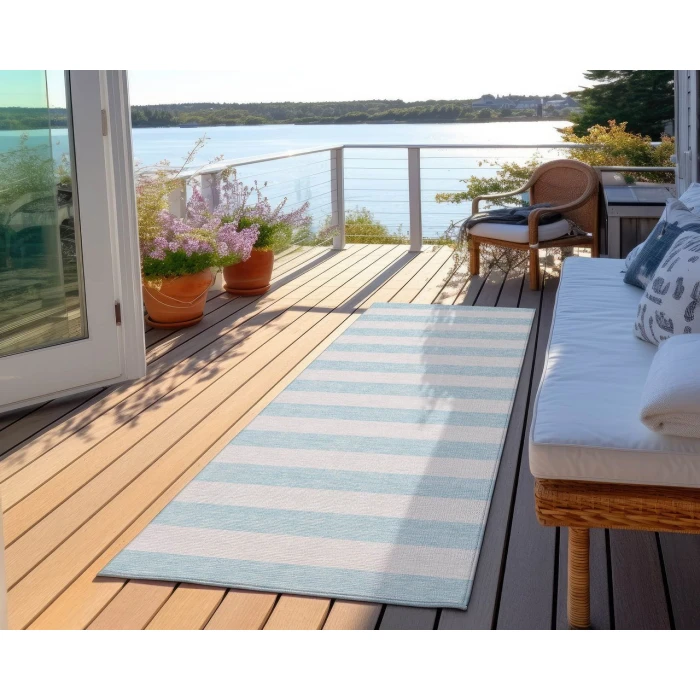 Chantille ACN528 Sky 2'3" x 7'6" Rug