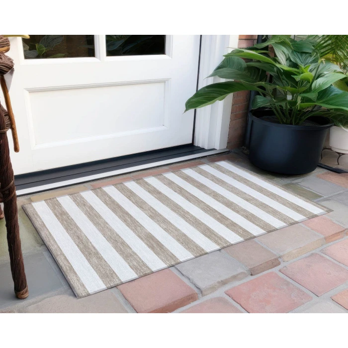 Chantille ACN528 Taupe 1'8" x 2'6" Rug