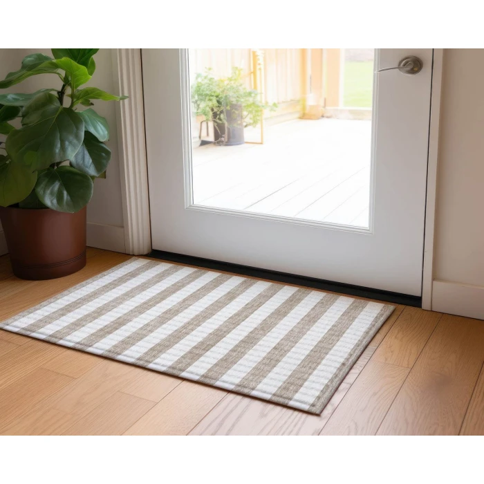 Chantille ACN528 Taupe 1'8" x 2'6" Rug