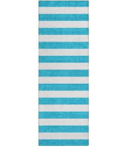 Addison Chantille ACN528 Teal 2 ft. 3 in. x 7 ft. 6 in. Runner Rug