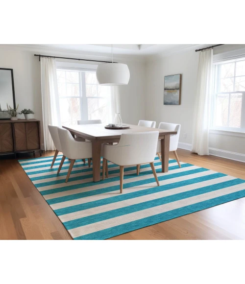 Chantille ACN528 Teal 2'6" x 3'10" Rug