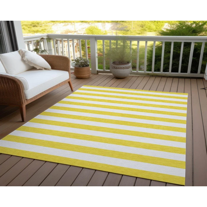 Chantille ACN528 Yellow 9' x 12' Rug