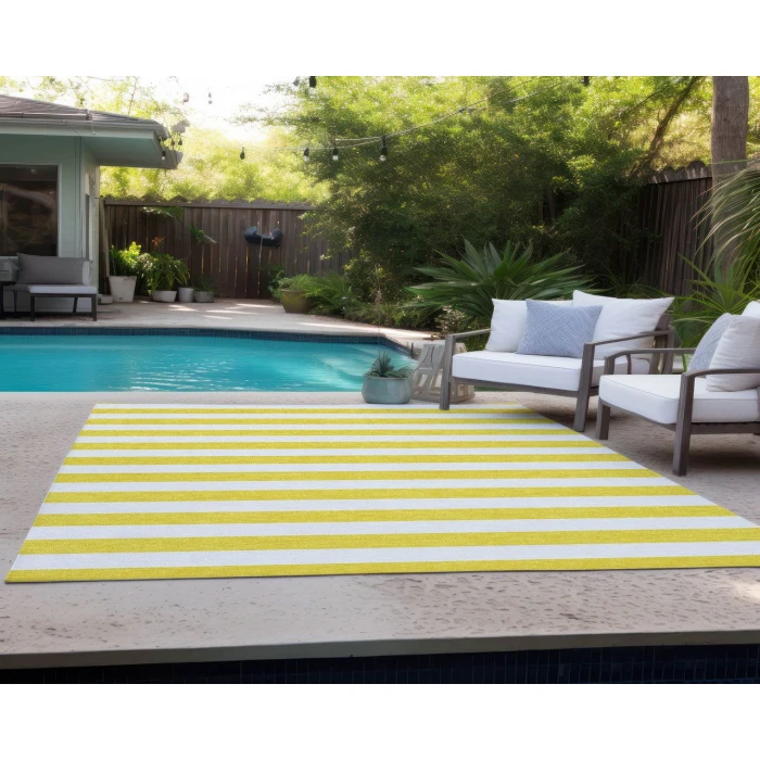 Chantille ACN528 Yellow 9' x 12' Rug