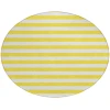 Addison Chantille ACN528 Yellow 8 ft. x 8 ft. Round Rug