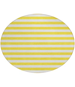 Addison Chantille ACN528 Yellow 8 ft. x 8 ft. Round Rug