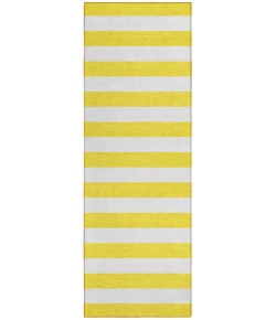 Addison Chantille ACN528 Yellow 2 ft. 3 in. x 7 ft. 6 in. Runner Rug
