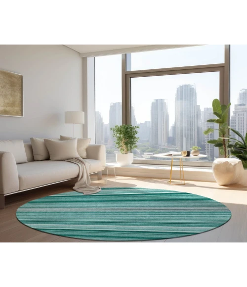Chantille ACN529 Aqua 8' x 8' Rug