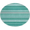 Addison Chantille ACN529 Aqua 8 ft. x 8 ft. Round Rug