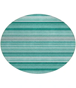 Addison Chantille ACN529 Aqua 8 ft. x 8 ft. Round Rug