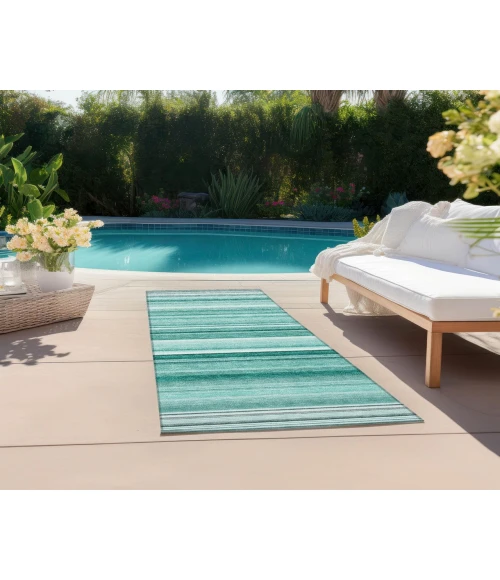 Chantille ACN529 Aqua 2'3" x 7'6" Rug