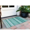 Chantille ACN529 Aqua 1'8" x 2'6" Rug