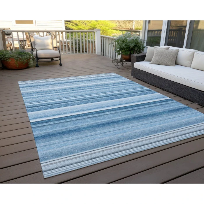 Chantille ACN529 Blue 3' x 5' Rug