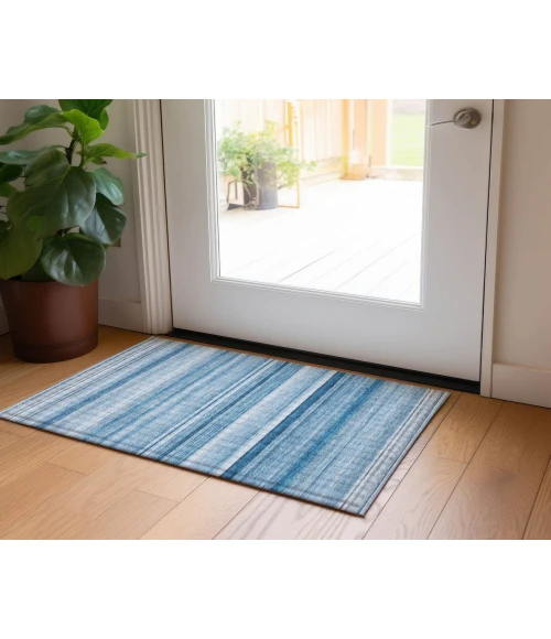 Chantille ACN529 Blue 1'8" x 2'6" Rug